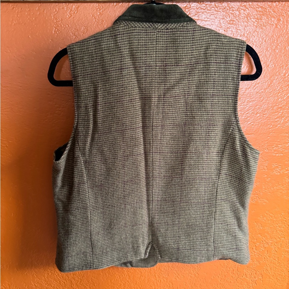 Classic Chaps XL Wool and Corduroy riding vest - Picture 11 of 15